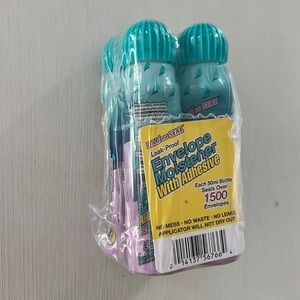 Dab n' Seal Envelope Moistener with Adhesive 1.69 oz 4/Pack 56766